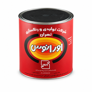 رنگ روغنی سفید براق 1 کیلویی اورانوس